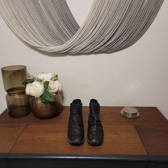 Rieker Antistress Two-Tone Metallic Ankle boots Sz 38 - Picture 2 of 8